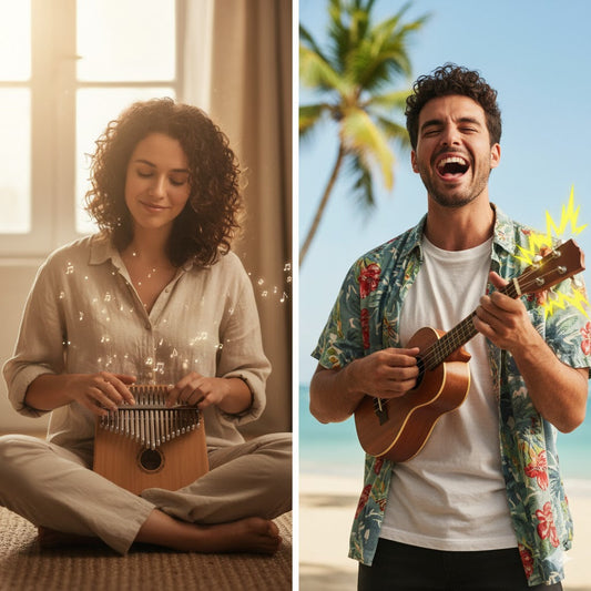 🎶 Kalimba vs. Ukulele: Which Instrument is Right for You? The Ultimate Beginner's Guide