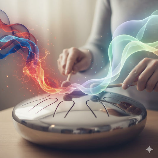 🧠 Scientific Declassified: How the Tongue Drum Guides Your Brainwaves from Anxiety (Beta) to Calm (Alpha)