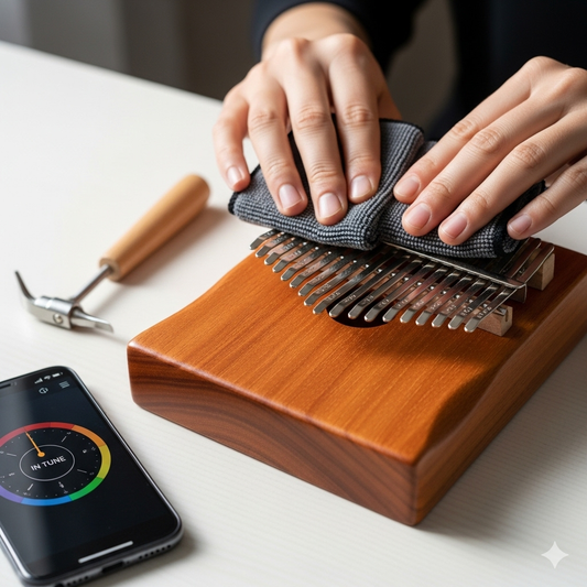 Stop Letting Your Kalimba Go Out of Tune! 3 Must-Know Maintenance Secrets for Beginners.