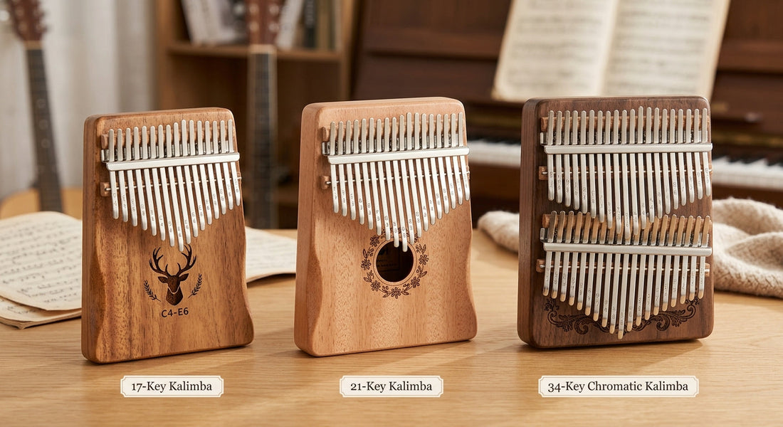 17 vs 21 vs 34 Key Kalimba: Which One Should You Buy?