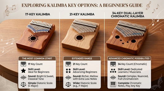 17 vs 21 vs 34 Key Kalimba: Which One Is Right for You?