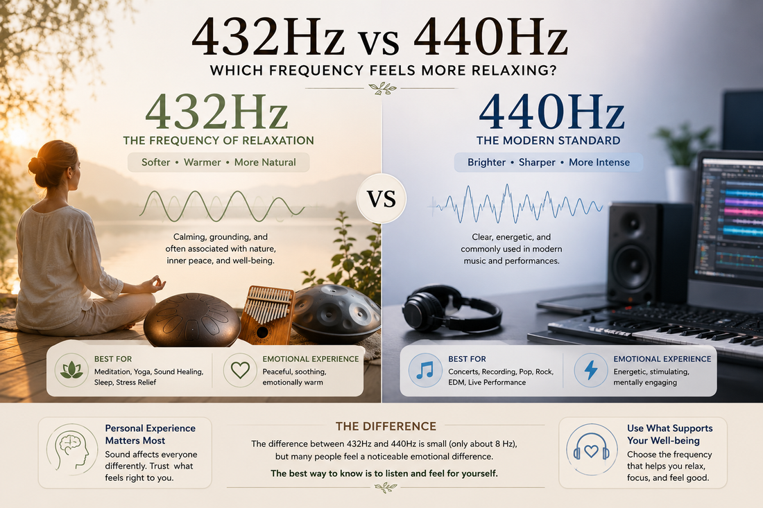 432Hz vs 440Hz: Which Frequency Feels More Relaxing?