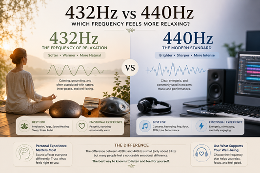 432Hz vs 440Hz: Which Frequency Feels More Relaxing?