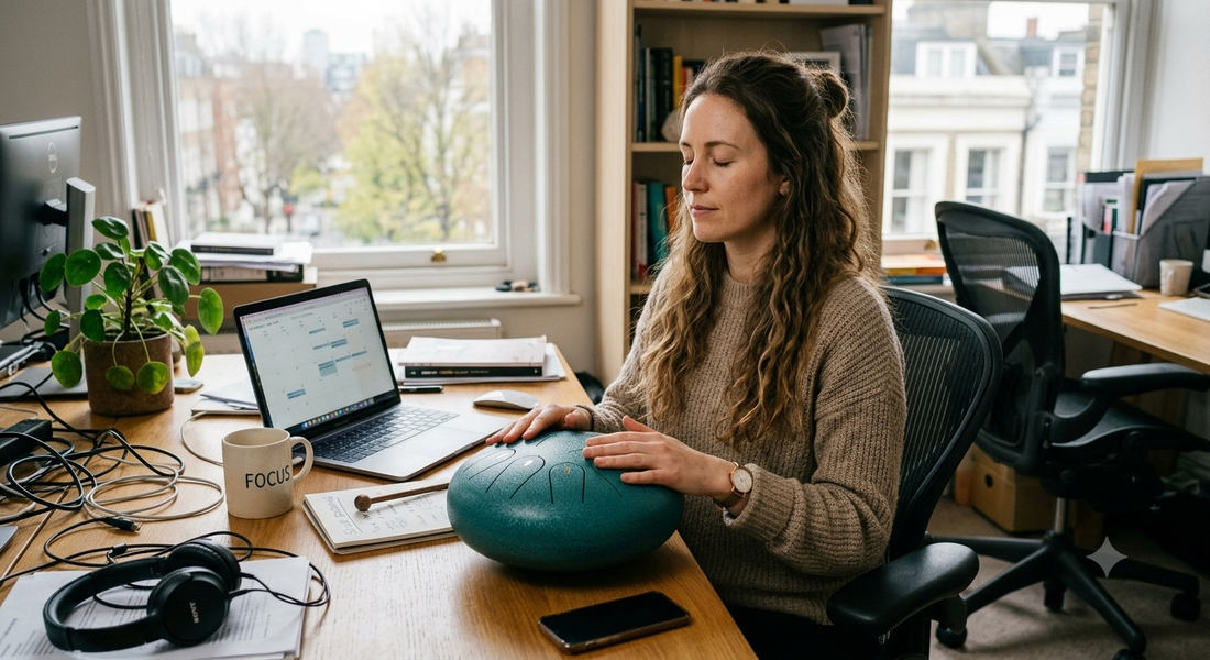 The Daily 5-Minute Sound Ritual: Using a Steel Tongue Drum to Reset Your Focus Between Work Calls