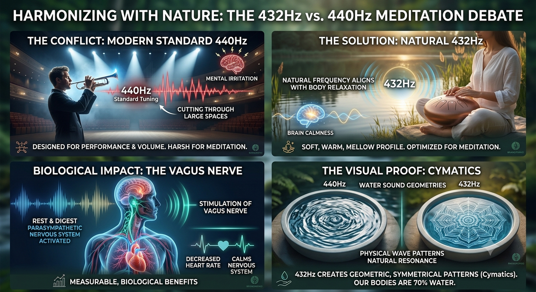 432Hz vs. 440Hz: Which Frequency Is Better for Meditation Music?
