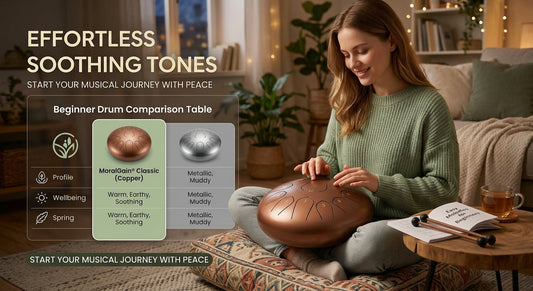 The Best Beginner Steel Tongue Drum: Why the MoralGain® Classic Series Wins