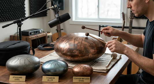 Say Goodbye to Harsh Metallic Clangs: The Acoustic Science of Copper-Steel Tongue Drums