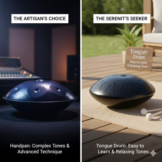 For Lovers of Hand-Percussion Music: Handpan vs. Tongue Drum Material &amp; Buying Guide