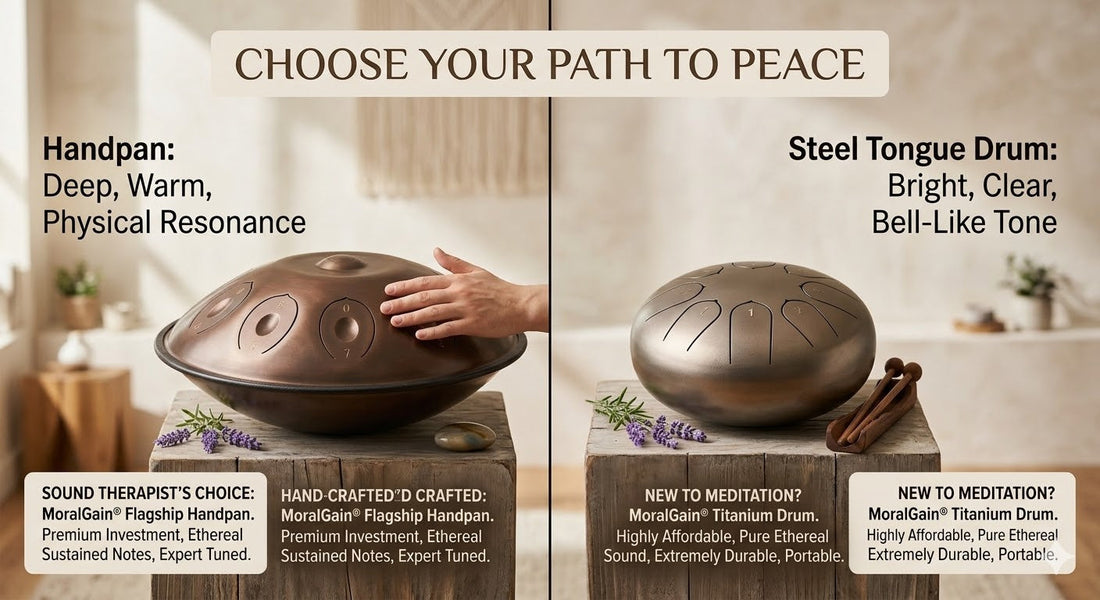 Handpan vs Steel Tongue Drum: Which Is Best for You?