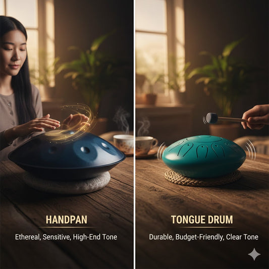 Handpan vs Tongue Drum: The Ultimate 2026 Beginner’s Guide to Choosing Your First Healing Instrument