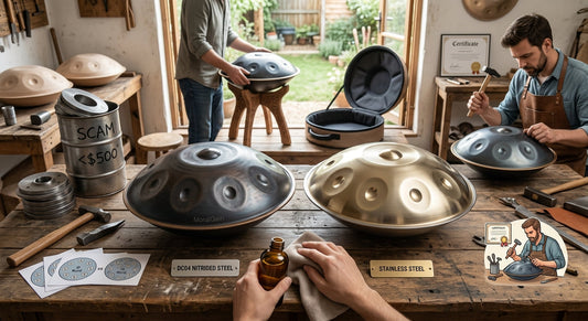 Handpan Buying Guide: Stainless vs. Nitrided Steel | MoralGain