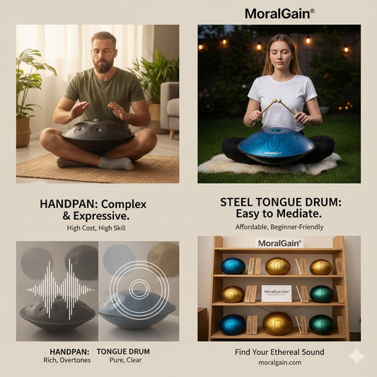 Handpan vs. Steel Tongue Drum: Which Calming Instrument Should You Buy First?