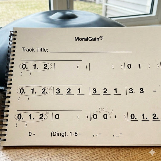Handpan Sheet Music Guide: How to Play Songs Without Reading "Notes"