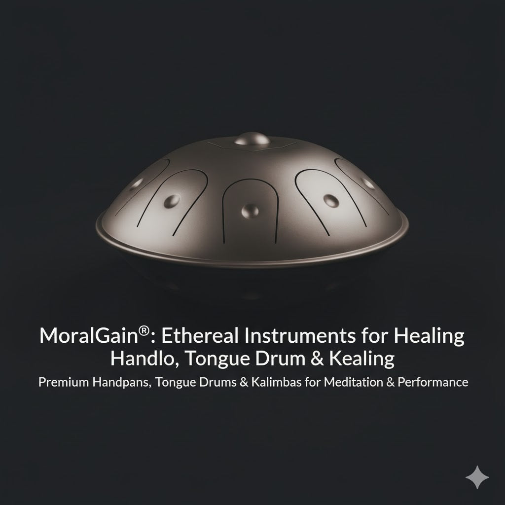 MoralGain®: Your Guide to Healing Handpans, Drums & Kalimbas