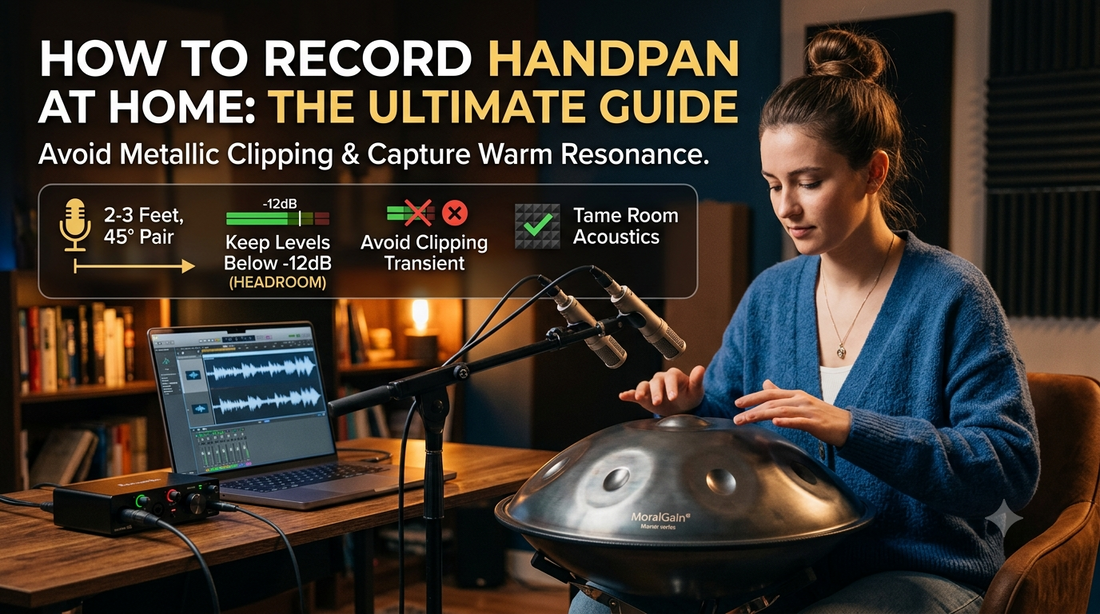 How to Record Handpan at Home: The Complete Microphone Setup Guide