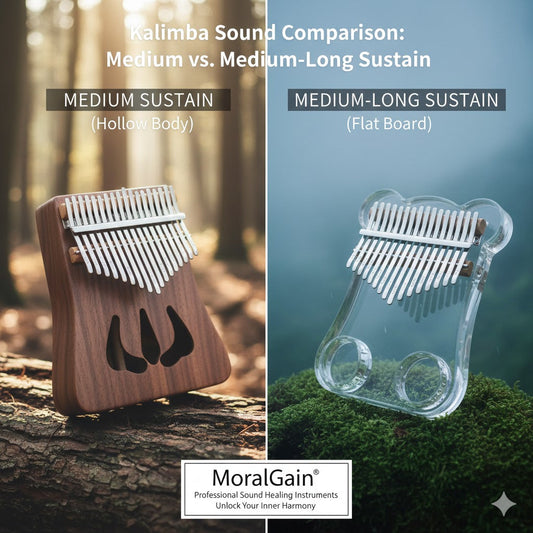 Kalimba Sound Comparison: Medium vs. Medium-Long Sustain