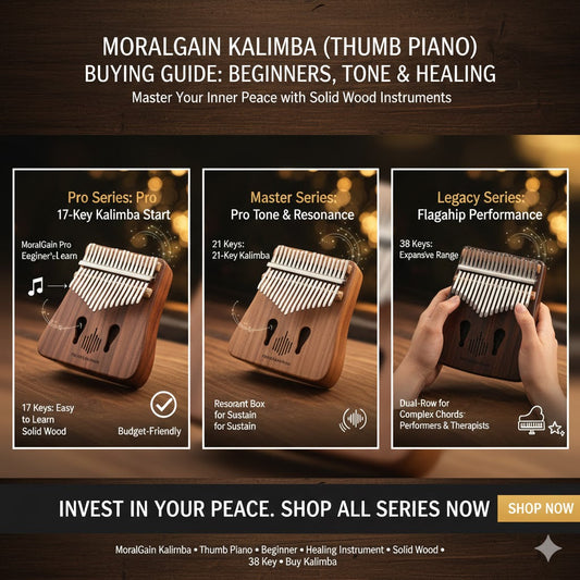 Mastering Tranquility at Your Fingertips: MoralGain Kalimba (Thumb Piano) Buying Guide and Healing Journey