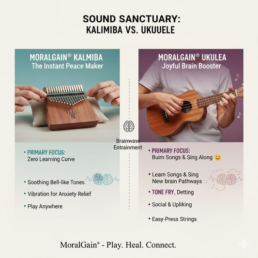 Kalimba vs Ukulele for Beginners: Which Is the Best Instrument for Anxiety in 2026?