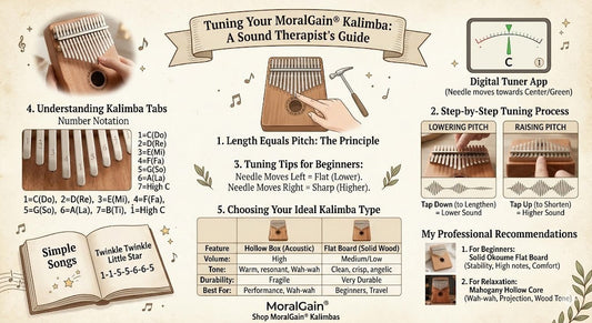 How to Tune a Kalimba &amp; Read Notes (The Non-Musician’s Guide)