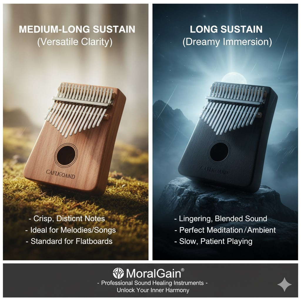 Kalimba Sustain Guide: Medium-Long vs. Long Sound