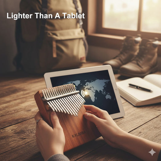 ✈️ Lighter Than a Tablet: The Kalimba Redefines the "Portable Instrument" for Minimalist Travelers