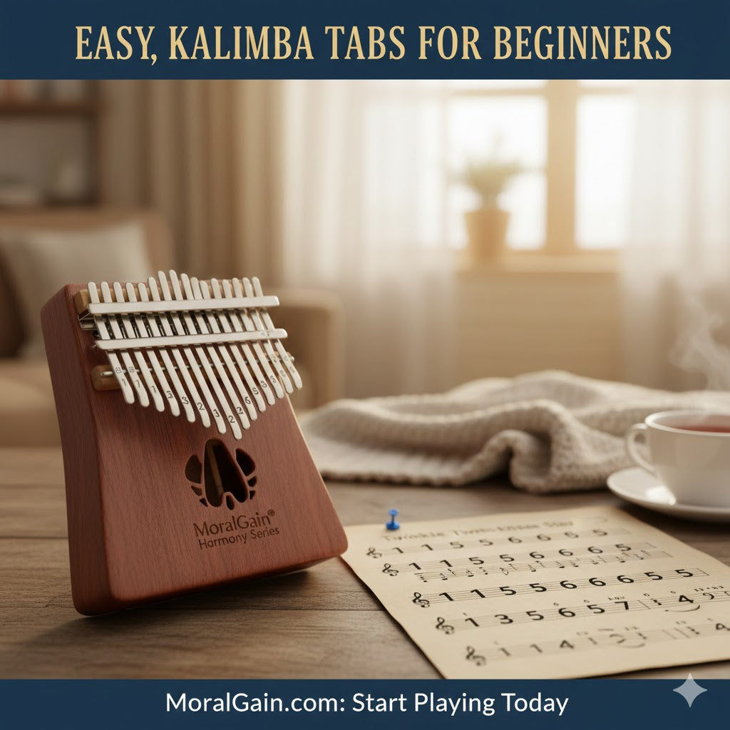 How to Read Kalimba Tabs: Numbered Notation vs. Visual Tabs