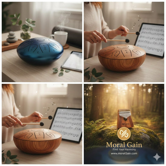 Finding Serenity in the Noise: Achieving Mindfulness and Deep Relaxation with Steel Tongue Drums and Kalimbas