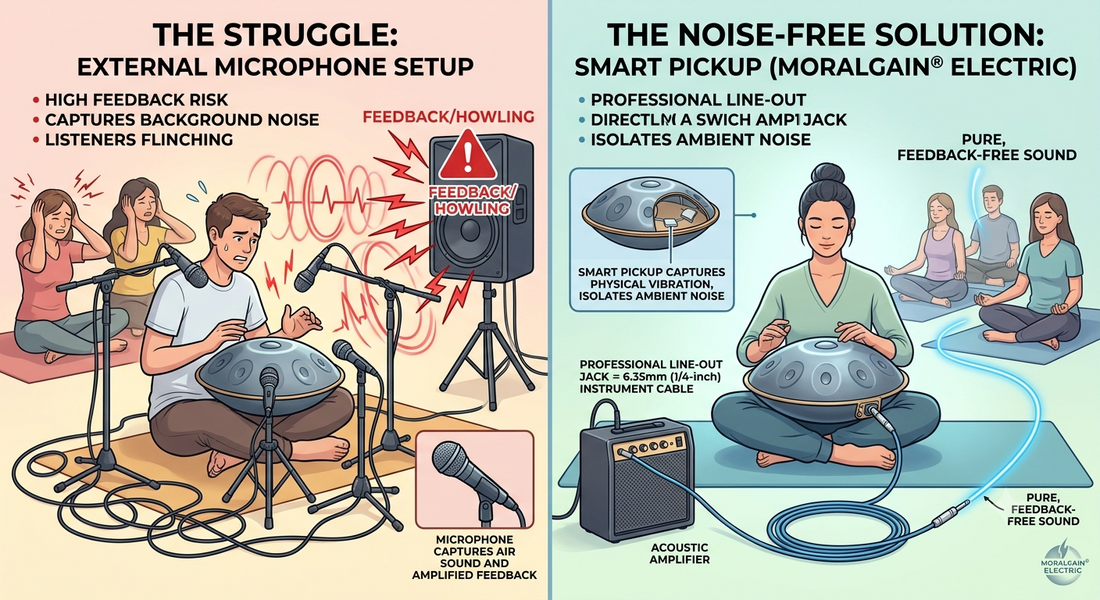 How to Amplify Your Sound Bath: A Sound Healer’s Guide to Electric Handpans and Kalimbas