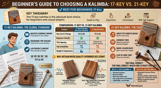 17-Key vs 21-Key Kalimba: Which One Should You Buy? | MoralGain