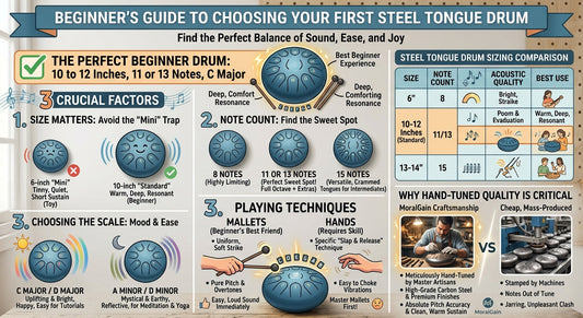 Best Steel Tongue Drum for Beginners: How to Choose | MoralGain