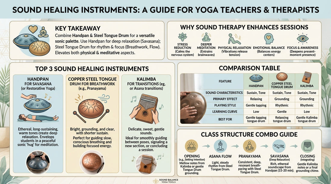Best Sound Healing Instruments for Yoga and Therapy