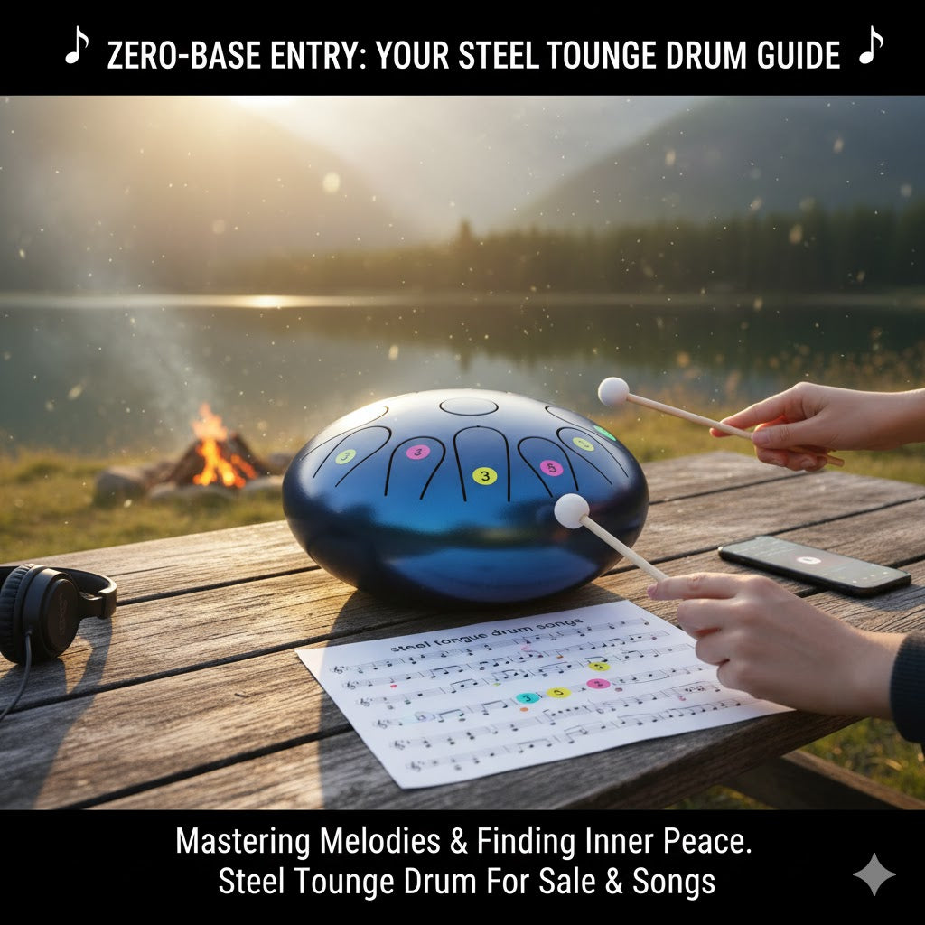 🎶 Zero-Base Entry: How to Choose Your Steel Tongue Drum and Play Popular Songs