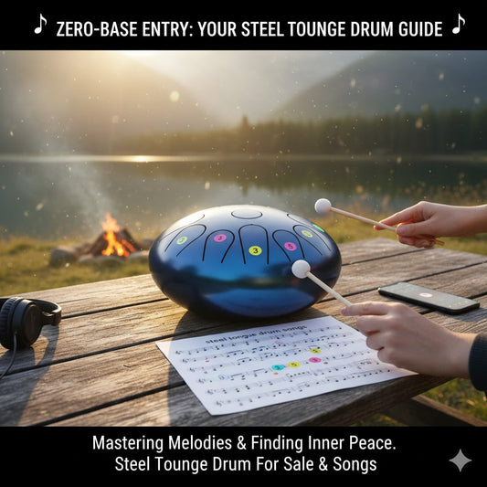 🎶 Zero-Base Entry: How to Choose Your Steel Tongue Drum and Play Popular Songs
