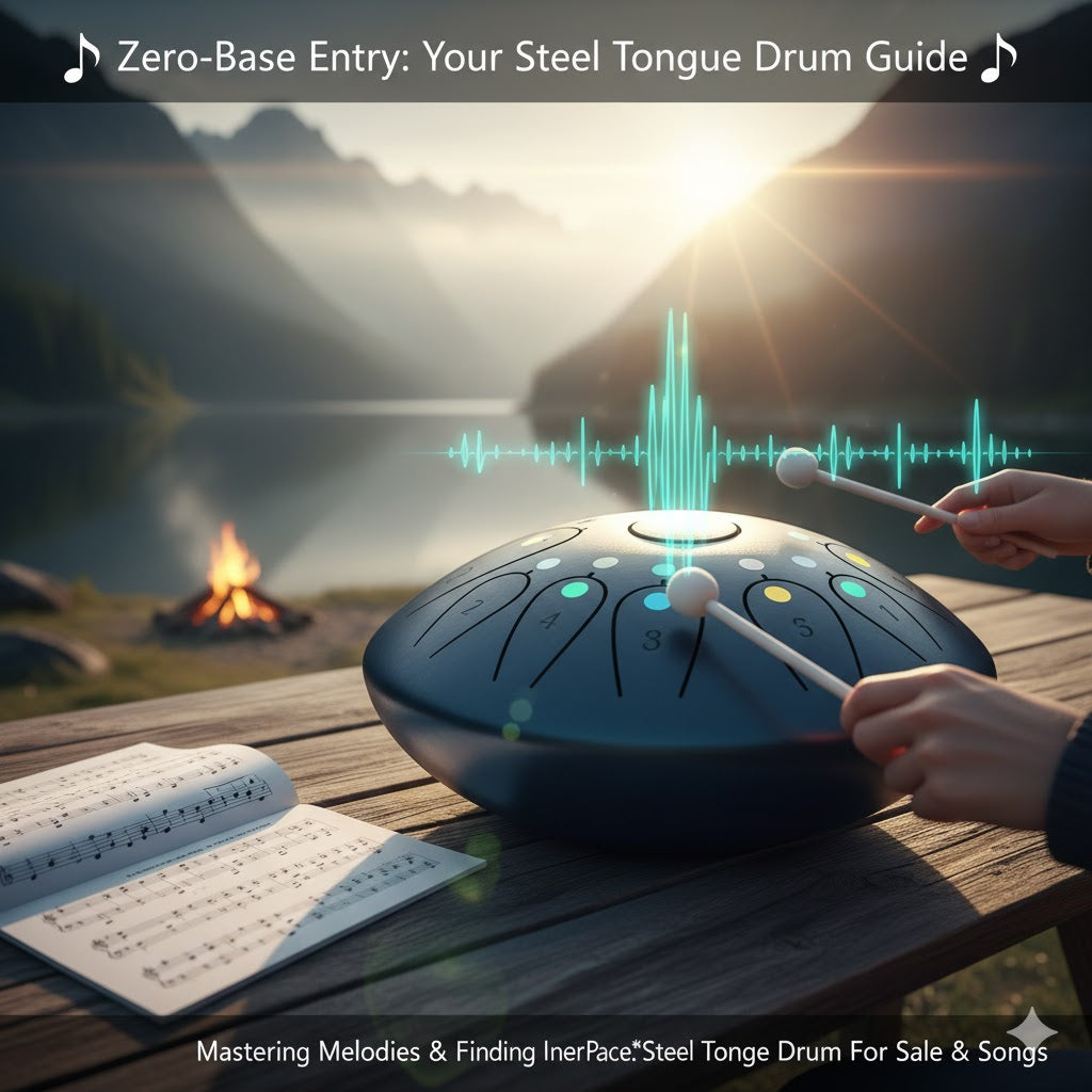 🎶 Easy Start: How to Choose the Best Tongue Drum and Learn Playing Techniques
