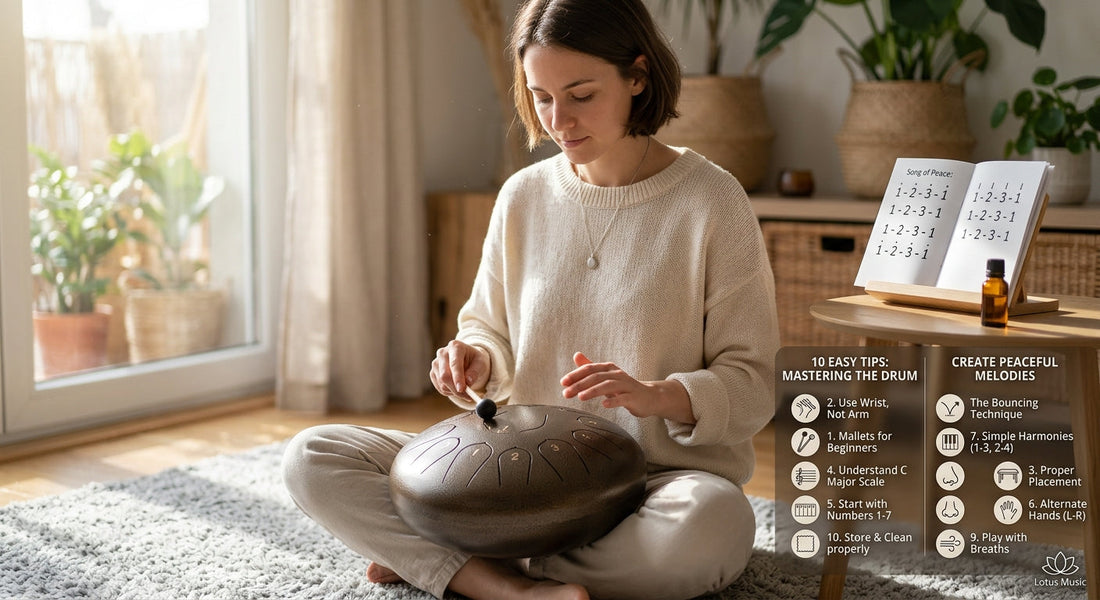 How to Play a Steel Tongue Drum: 10 Easy Tips for Beginners