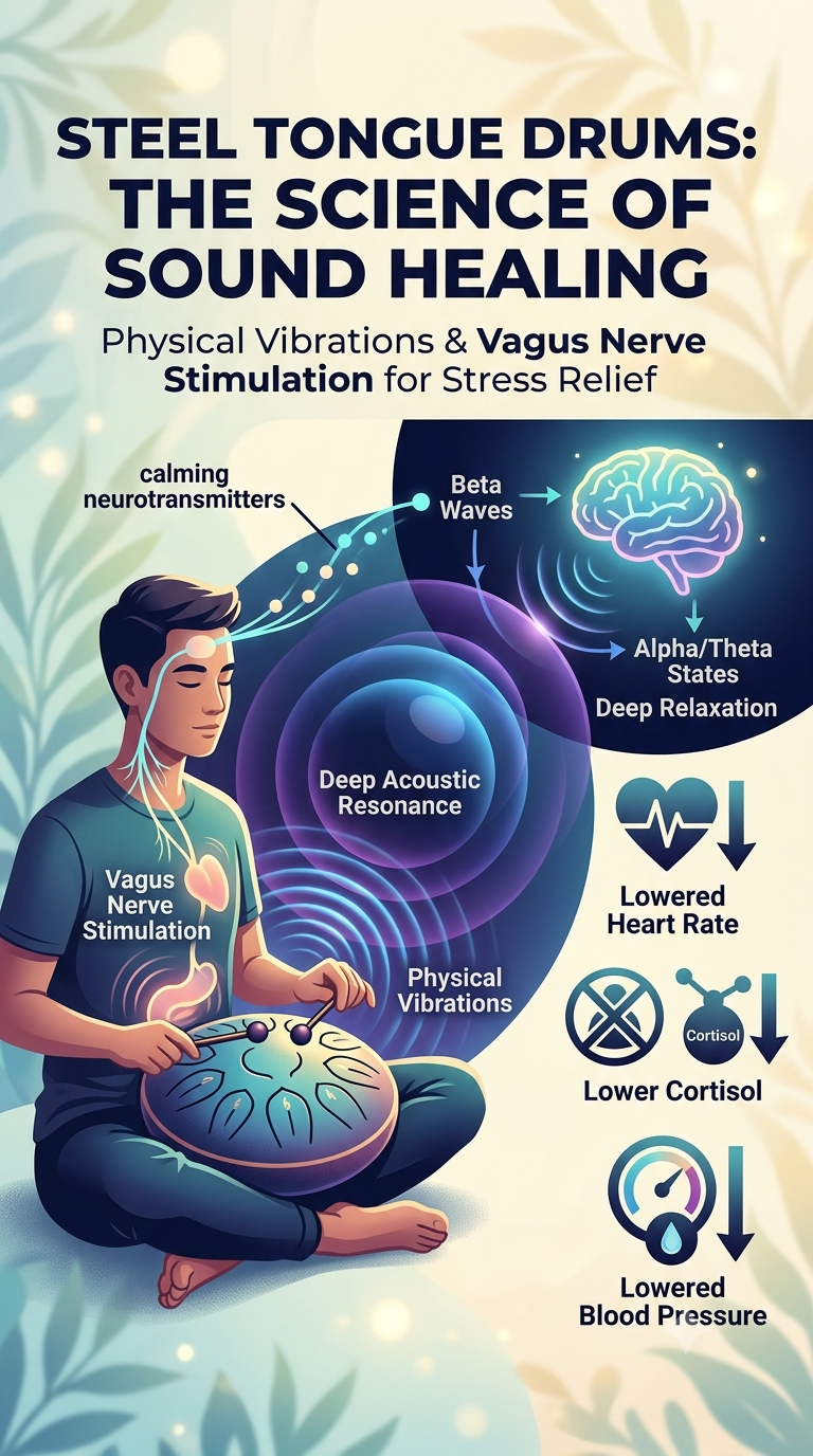 The Science of Resonance: How Steel Tongue Drums Calm the Vagus Nerve