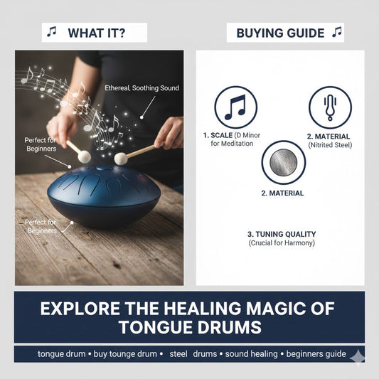 🎶 What is a Tongue Drum? The Ultimate Buy Tongue Drum Guide: Exploring the Healing Magic of Steel Tongue Drums