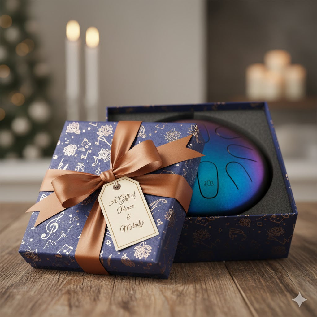 Tired of Gift Cards? The Tongue Drum: The Unique Musical Gift for Those Seeking Inner Peace