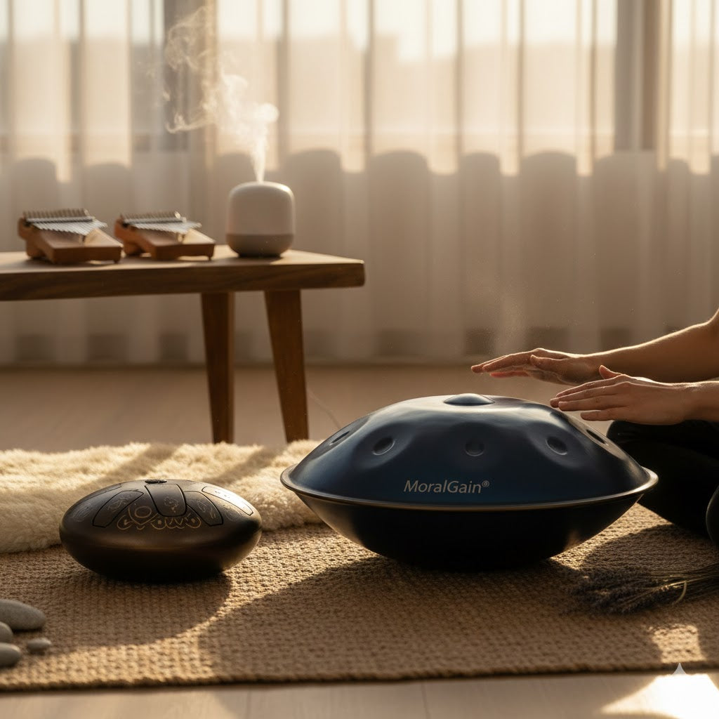 Healing Sounds: Best Handpans & Tongue Drums | MoralGain®