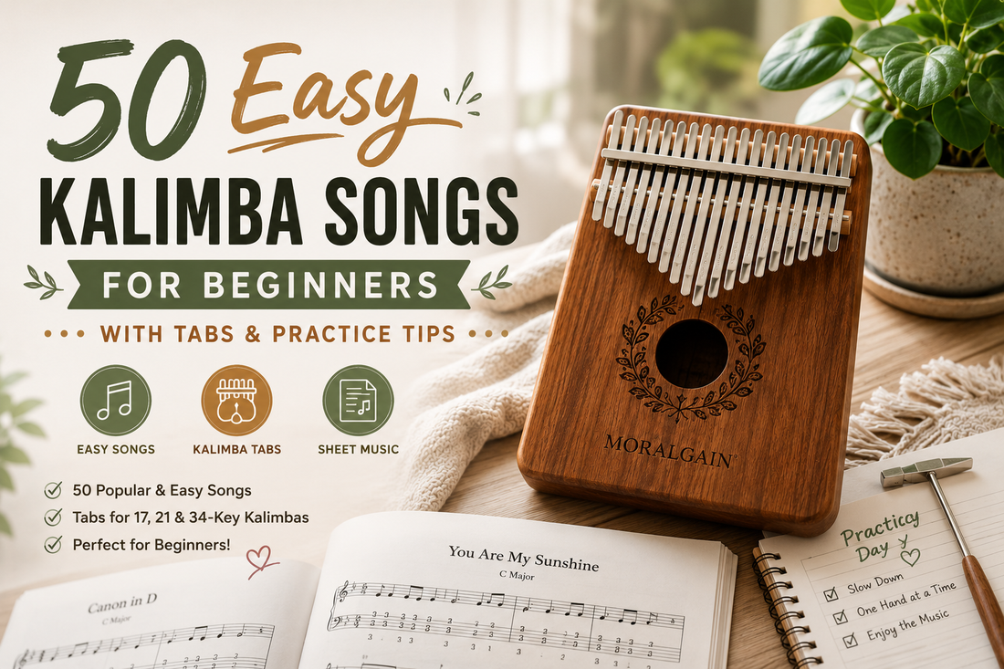 50 Easy Kalimba Songs for Beginners (With Tabs & Practice Tips)