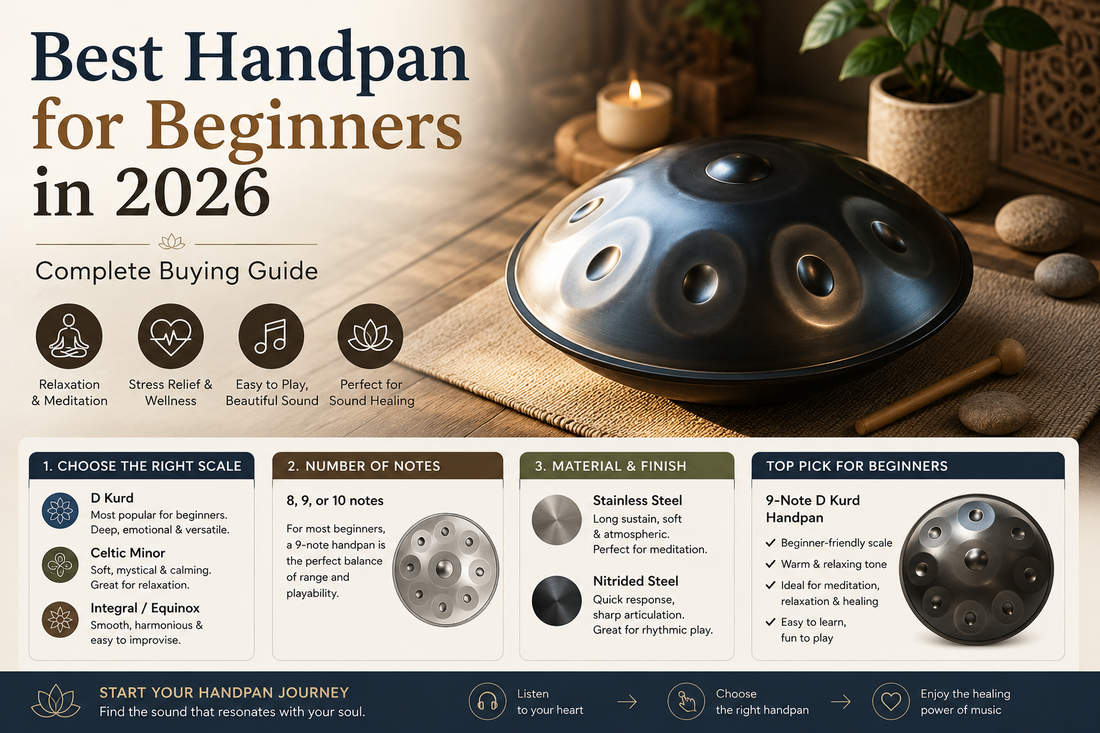 Best Handpan for Beginners in 2026: Complete Buying Guide