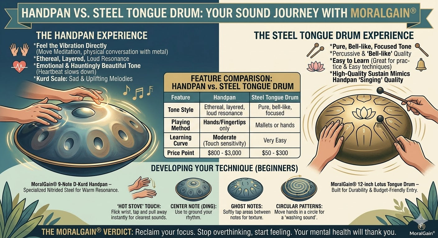 The Feeling of Playing Handpan: Beginner Guide | MoralGain