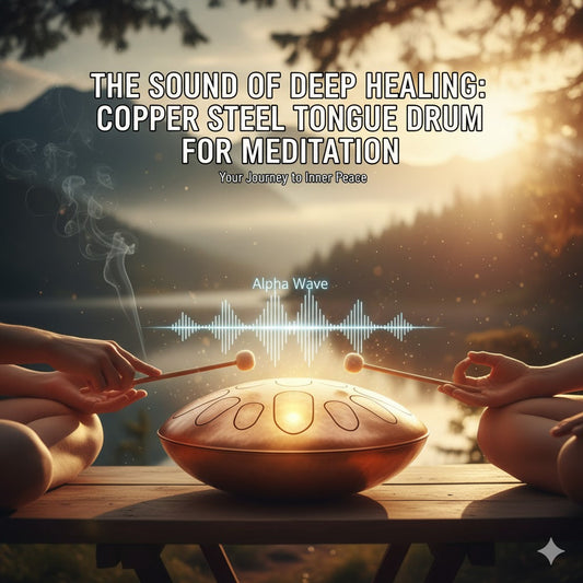 🧘 The Sound of Deep Healing: Copper Steel Tongue Drum and Meditation