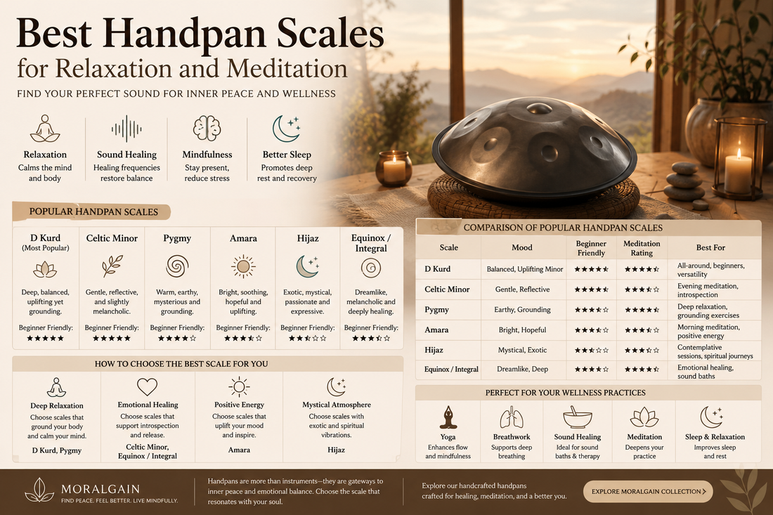 Best Handpan Scales for Relaxation and Meditation