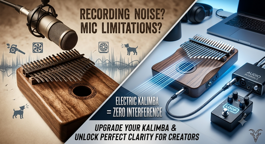 Clear Sound, No Noise: Why Content Creators are Switching to Electric Kalimbas