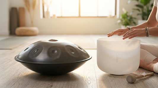 Sound Bath Harmony: How to Pair Your Handpan with Singing Bowls