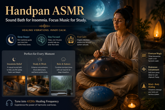 The Sleep and Study Hack: Why Handpan ASMR is Taking Over Sound Therapy