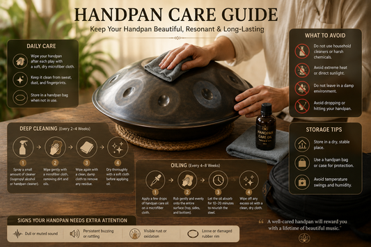 How to Care for and Prevent Rust on a Nitrided Handpan: The Complete Maintenance Guide