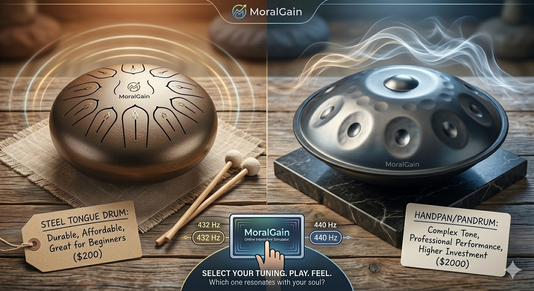 Pandrum, Handpan, or Steel Tongue Drum? Read This Before Searching "For Sale"