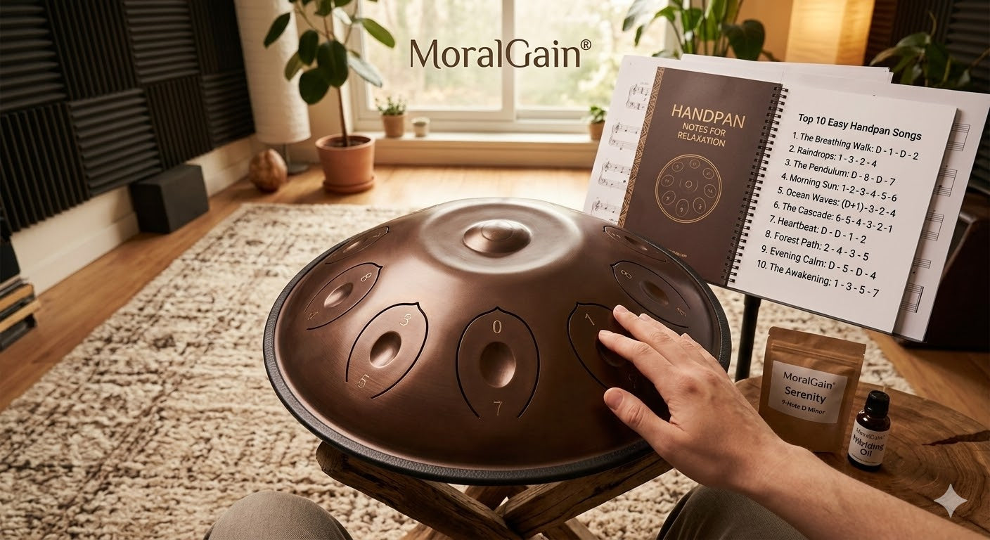 Top 10 Handpan Sheet Music & Tabs for Beginners | MoralGain®